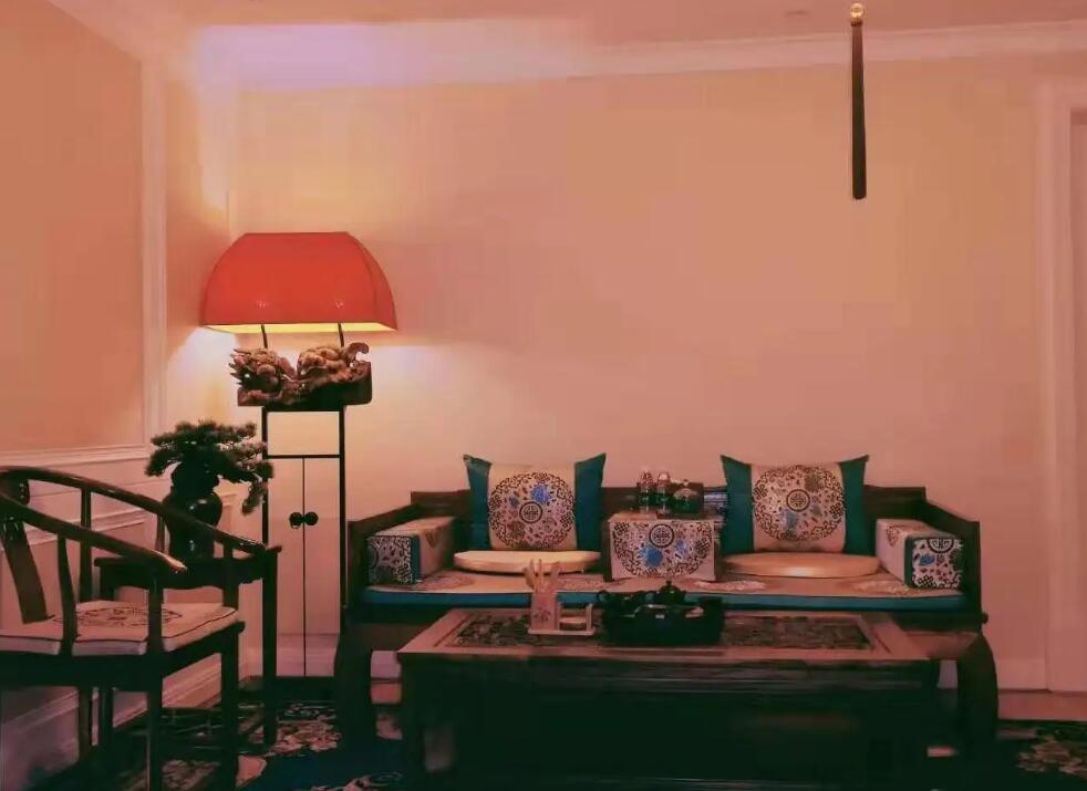 广州越秀会所茶馆环境一角